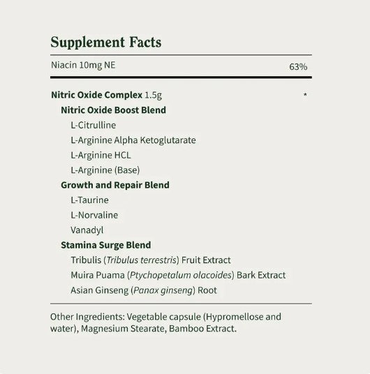 Nitric Oxide Booster Capsules
