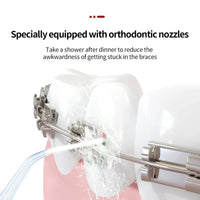 Rechargeable Oral Irrigator Deep Cleaning Cordless Water Flosser for Healthier Gums & Fresh Breath